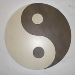 Fliesenzuschnitt Ying Yang