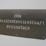 Türschild aus Metall